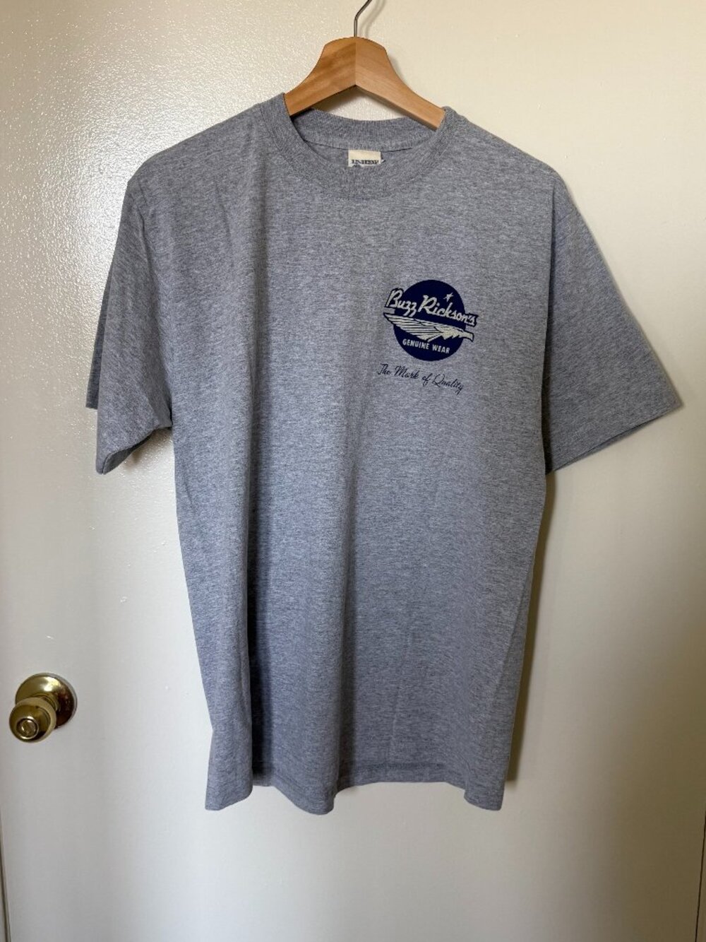NWT Buzz Rickson x The Skunk Works Gray Graphic T Shirt M